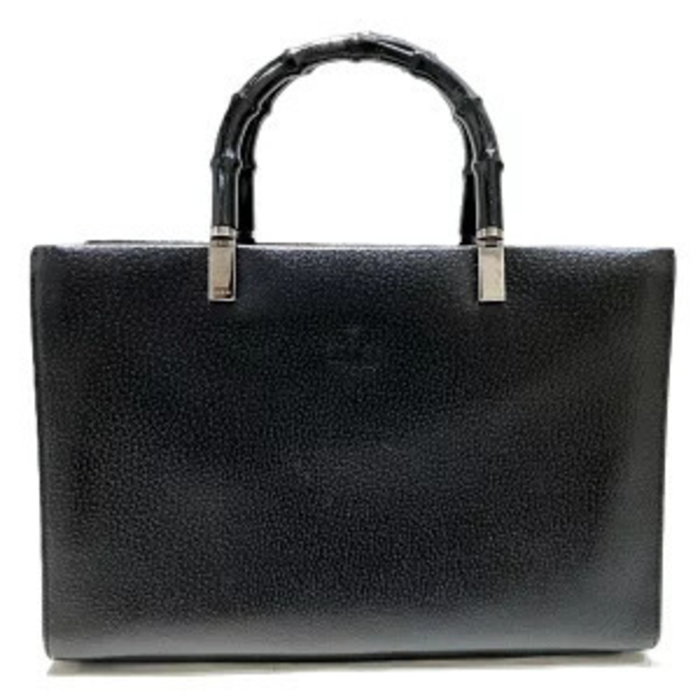 Gucci Bamboo Top Handle Tote Bag signature bamboo top handles